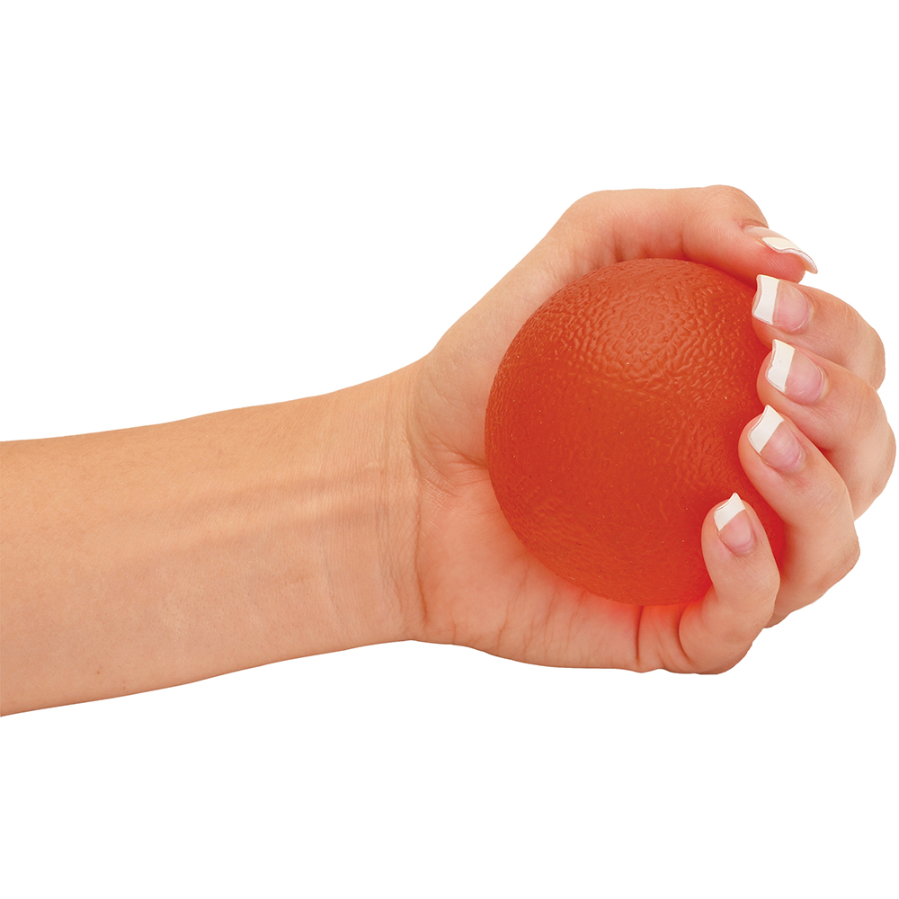 HAND SQUEEZE BALL SOFT ORANGE
